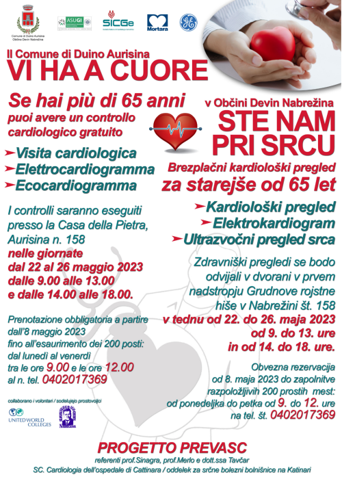 Il Comune di Duino Aurisina vi ha a cuore