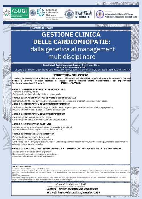 Gestione clinica delle Cardiomiopatie