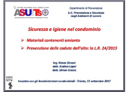 Sicurezza e igiene nel condominio