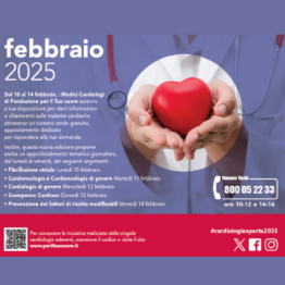 CARDIOLOGIE APERTE 2025 - Campagna Nazionale per il Tuo cuore 2025  per la prevenzione delle malattie cardiovascolari