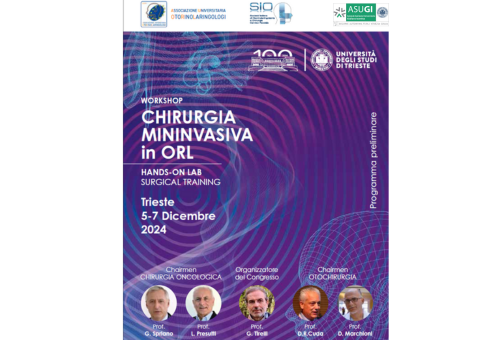 Congresso internazionale - CHIRURGIA MININVASIVA in ORL HANDS-ON LAB SURGICAL TRAINING