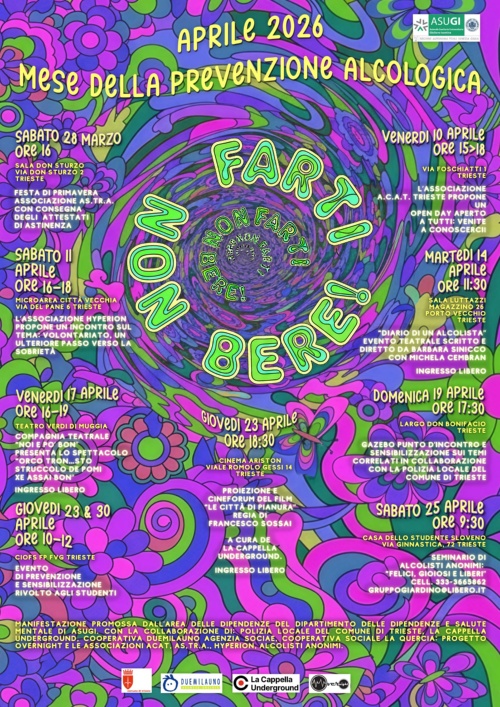 Aprile 2026 - Mese della prevenzione alcologica
