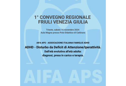 ADHD - Disturbo da Deficit di Attenzione/Iperattività.