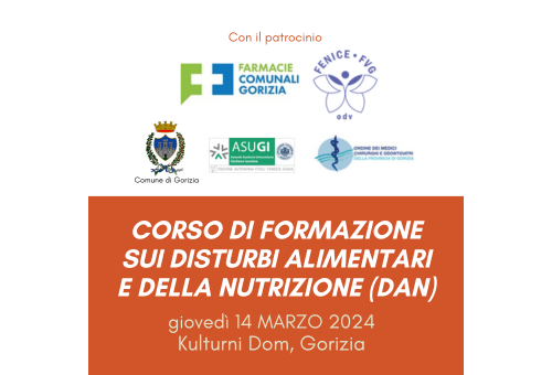 Corso di formazione sui disturbi alimentari e della nutrizione