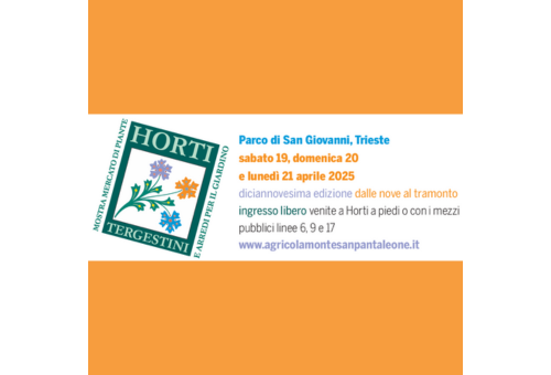 Horti Tergestini: diciannovesima edizione dalle nove al tramonto