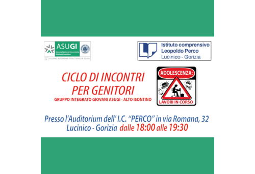 Ciclo di incontri per genitori