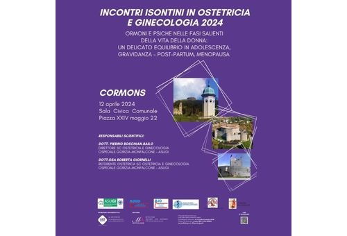 Incontri isontini in ostetricia e ginecologia 2024