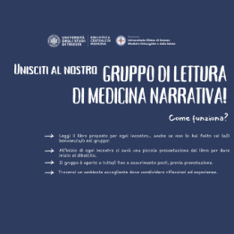 Gruppi di lettura di Medicina narrativa presso la Biblioteca centrale di Medicina