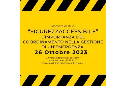 SicurezzAccessibile - L'importanza del coordinamento nella gestione di un'emergenza