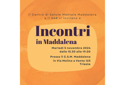 Incontri in Maddalena