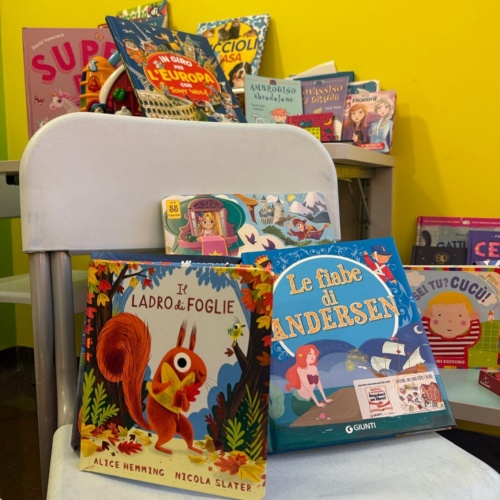 Donazione libri da  ‘’Giunti al Punto’’ sede di Palmanova e Villesse 