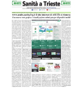 Pagine &quot;Sanità a Trieste&quot; - Maggio 2019