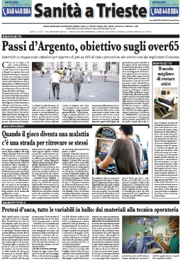 Pagine &quot;Sanità a Trieste&quot; - Settembre 2012
