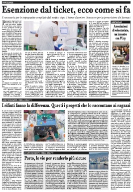 Pagine &quot;Sanità a Trieste&quot; - Dicembre 2012