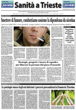 Pagine &quot;Sanità a Trieste&quot; - Settembre 2013