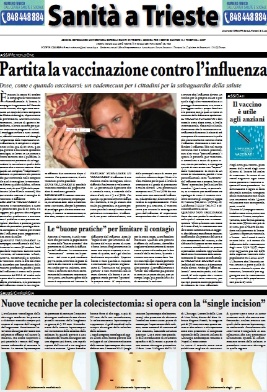 Pagine &quot;Sanità a Trieste&quot; - Novembre 2013