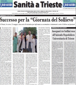 Pagine &quot;Sanità a Trieste&quot; - Giugno 2014