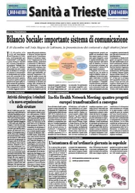 Pagine &quot;Sanità a Trieste&quot; - Dicembre 2014