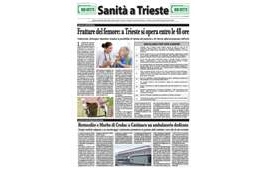 Pagine &quot;Sanità a Trieste&quot; - Giugno 2015