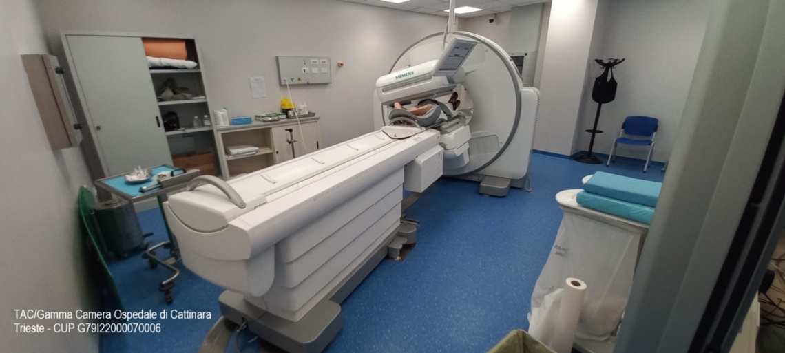 TAC/Gamma Camera Ospedale di Cattinara Trieste - CUP G79I22000070006