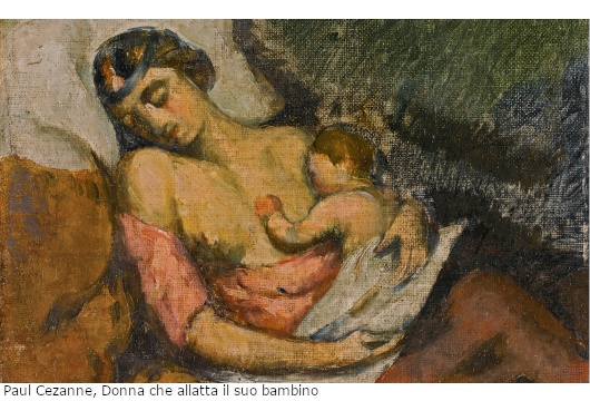 Paul Cezanne, Donna che allatta il suo bambino