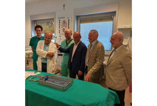 Presentazione dei macchinari donati da AZZURRA Associazione Malattie Rare ad ASUGI