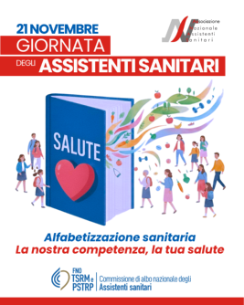 21 novembre 2025 - Giornata Nazionale dell'Assistente Sanitario 