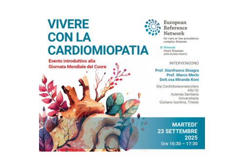 VIVERE CON LA CARDIOMIOPATIA - Evento introduttivo alla Giornata Mondiale del Cuore