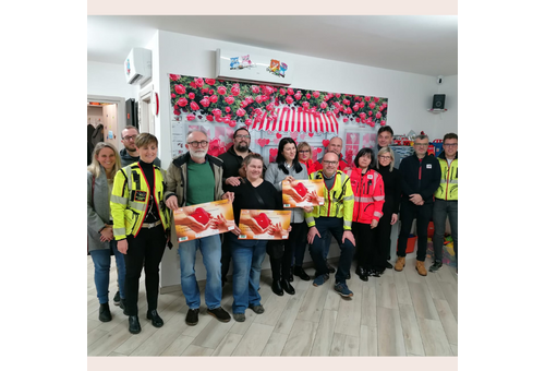 Donazione dei premi vinti dai gruppi di lavoro RAC FVG e STE FVG