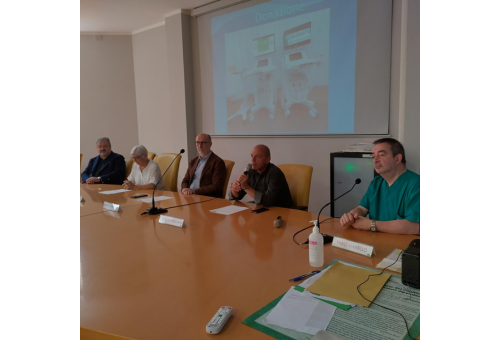 Presentazione del nuovo ecografo acquistato grazie alla Cassa Rurale FVG