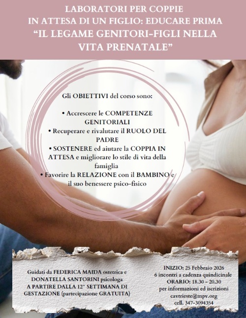 In attesa di un figlio: educare prima "il legame genitori-figli nella vita prenatale"