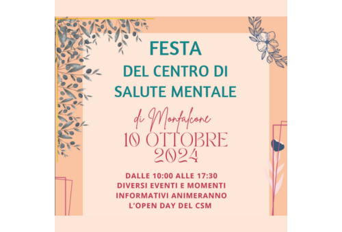 Festa del centro di Salute Mentale di Monfalcone