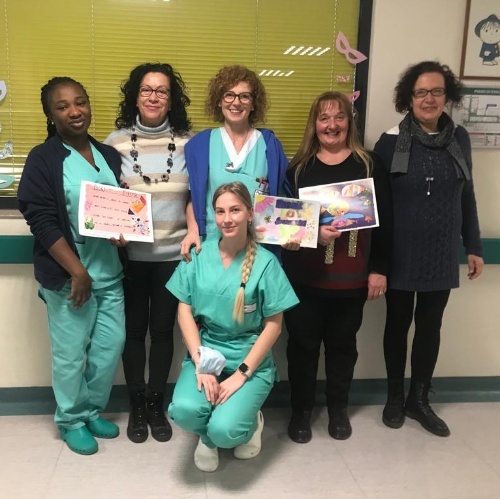 Donazione di libri alla pediatria di Monfalcone