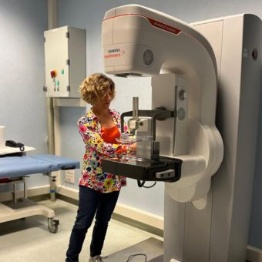 Inavguracija novega mamografa na radiološkem oddelku bolnišnice San Giovanni di Dio v Gorici