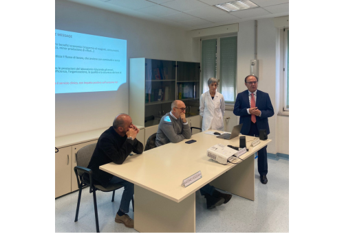 Presentazione del sistema di Total Laboratory Automation (TLA)
