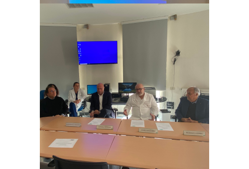 Conferenza stampa di presentazione della nuova Sala Multimediale della SC Cardiochirurgia con il contributo dell'Associazione Amici del Cuore