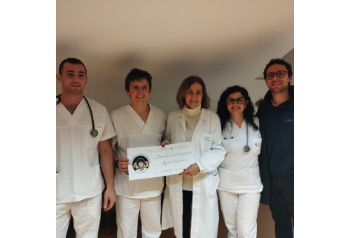 Donazione da parte della Curva Furlan destinata alla U.C.O. Geriatria dell'ospedale Maggiore di Trieste