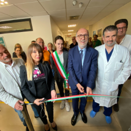 Apertura della sala d’attesa del Pronto Soccorso dell’Ospedale San Polo di Monfalcone