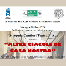 Giornata Nazionale del Sollievo – 25 maggio 2025: Iniziativa da parte della SC Rete Cure Palliative e Hospice Monfalcone