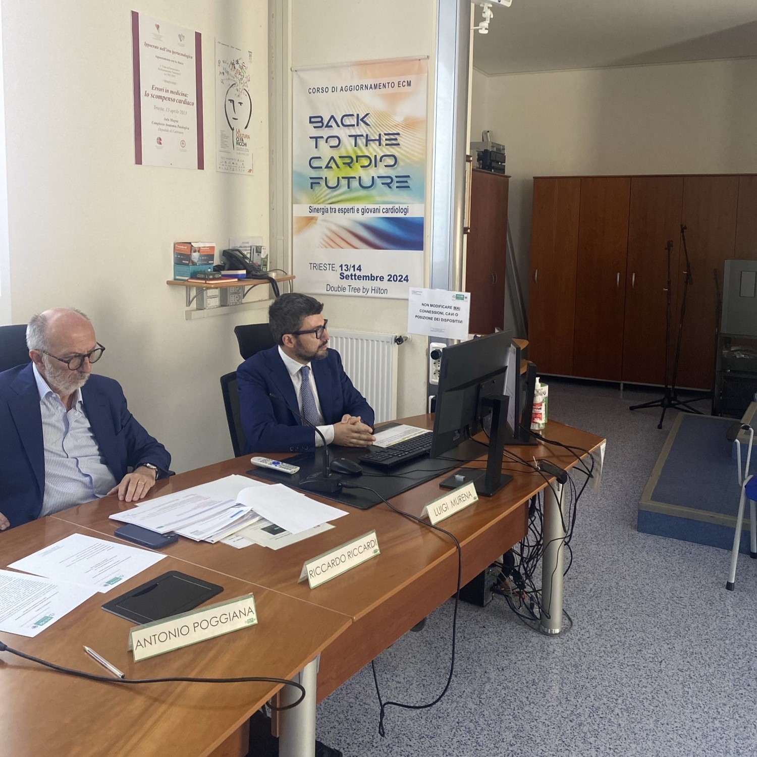 Conferenza stampa dell’attività ortopedico-traumatologica ospedale HUB Clinica Ortopedica di Cattinara